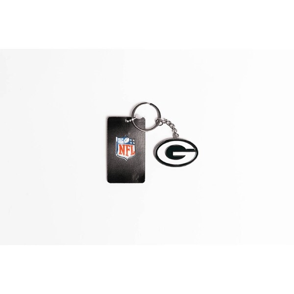 NFL Logo Keyring - Green Bay Packers - Key Ring - Metal