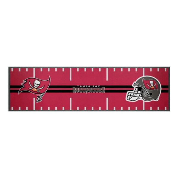 NFL Bar Runner - Tampa Bay Buccaneers - 25x90cm - Rubber Backed