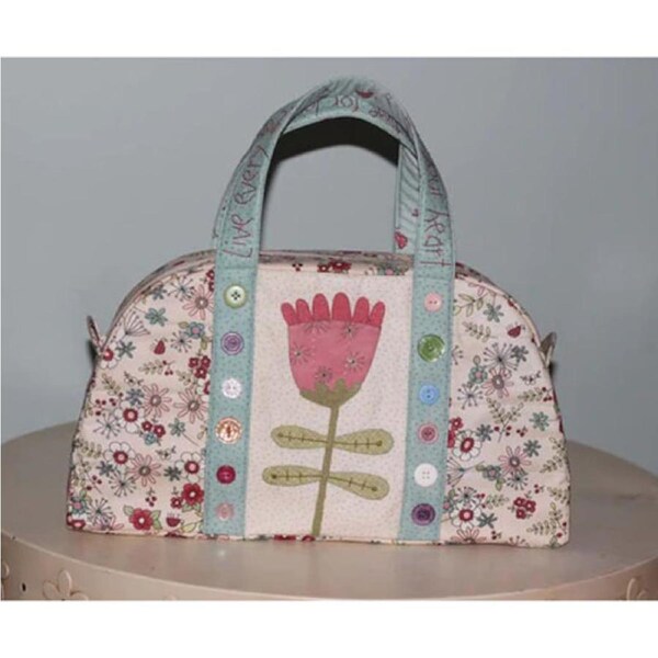 The Birdhouse Designs Eva Zip Tote Bag Printed Pattern