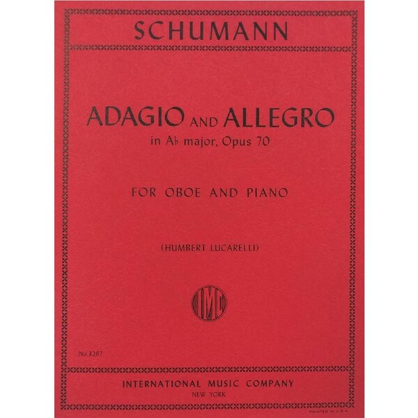 Adagio And Allegro Ab major Op 70 Oboe, Piano