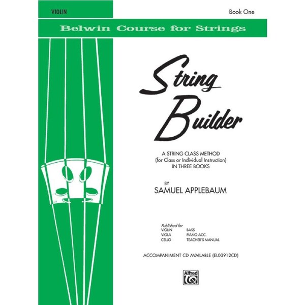 String Builder Book One Bk Violin