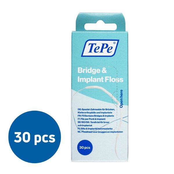 TePe(R) Bridge and Implant Floss