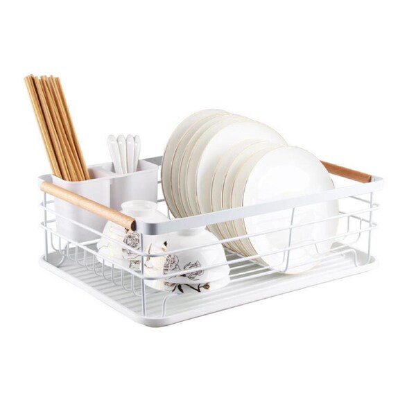 Dish Drying Rack with Beech Wood
