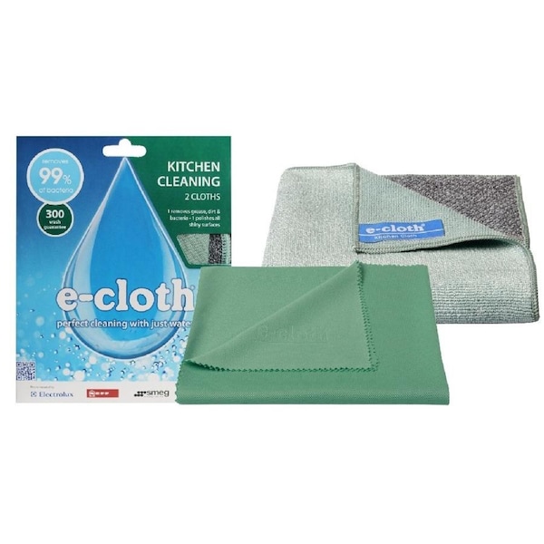 E-Cloth Kitchen Cleaning Cloths Twin Pack