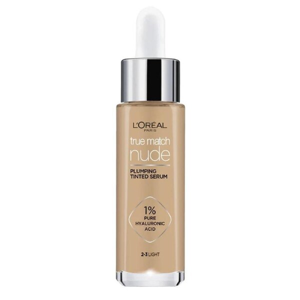 L'Oreal Paris True Match Nude Plumping Tinted Serum Light 2-3