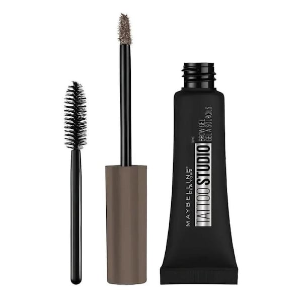 Maybelline Tattoo Studio Waterproof Brow Gel - Medium Brown 257
