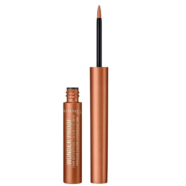 Rimmel Wonder'proof 24Hr Waterproof Color Eyeliner - True Copper 001