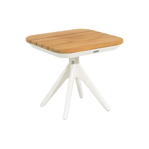 SIMPO Atlanta Outdoor Side Table - White
