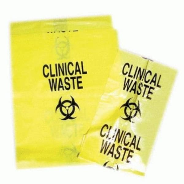 240L Yellow Clinical waste bags (Ctn of 100 pcs)