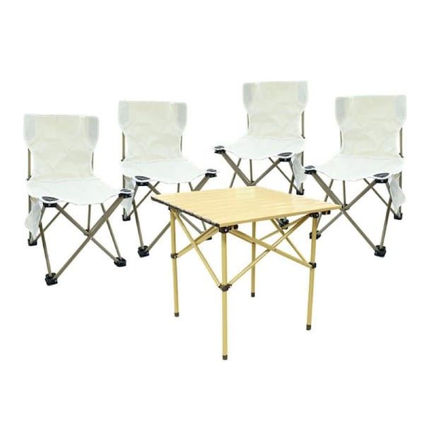 Kids Outdoor Camping Chairs Table Set Of Four Beach Park Camp Chair S927