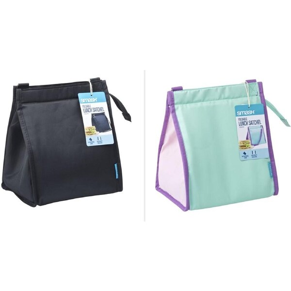 Smash Foldable Lunch Satchel Insulated - Assorted*