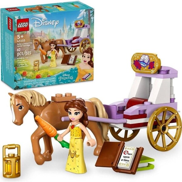 LEGO 43233 Belle's Storytime Horse Carriage - Disney Princess