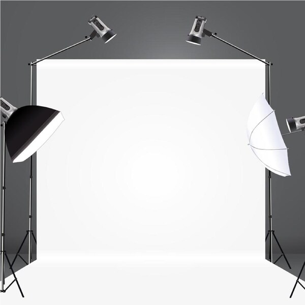 Traderight Photography Background Stand Backdrop Kit Studio Screen Photo Support Heavy Duty 2x3m Stand Kit+Clip+Carry Bag