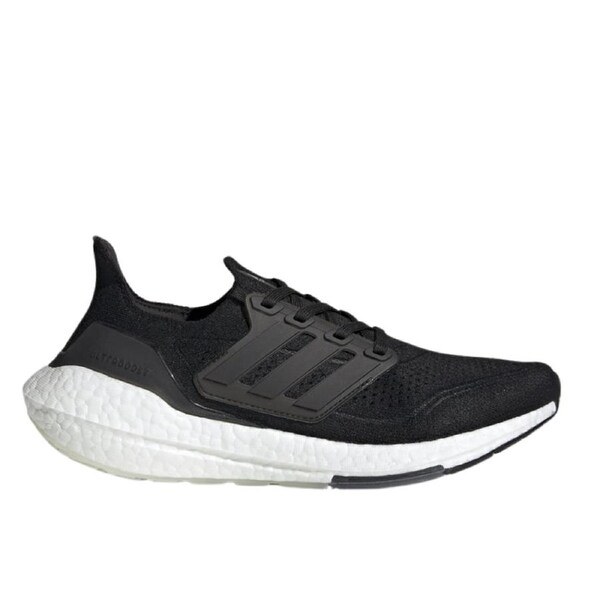 Adidas Womens Ultraboost 21 Running Trail Gym Shoe - Core Black/Core Grey US 6.5