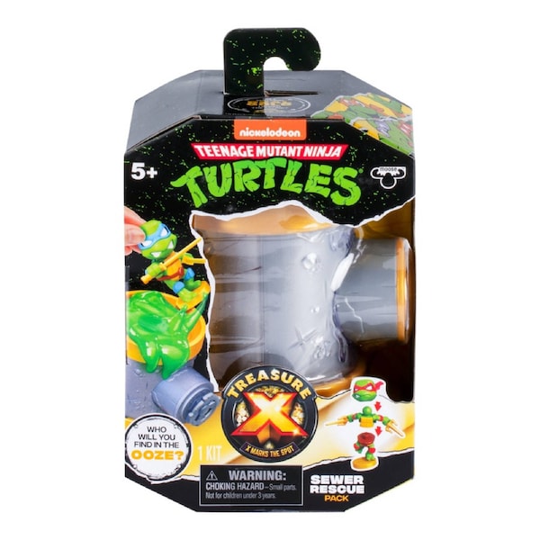 Treasure X Teenage Mutant Ninja Turtles Sewer Rescue Pack