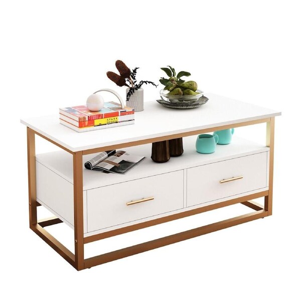 TV Stand Media Console Modern Storage Table Entertainment Centre Hidden Compartments Open Shelves
