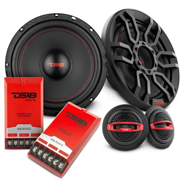 DS18 GEN-X 6.5" 150W 2-Way Component Speakers