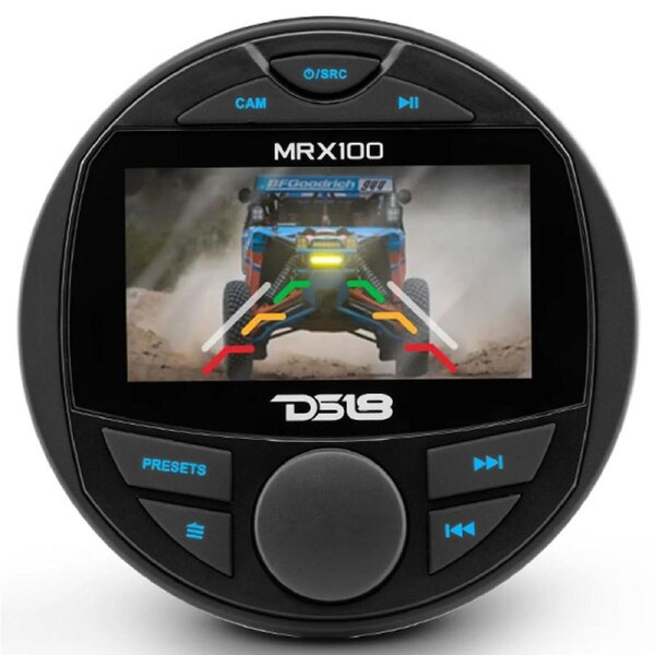DS18 MRX100 Marine & Powersport Head Unit w TFT Screen
