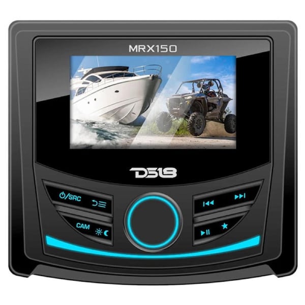 DS18 MRX150 Marine & Powersport Head Unit w TFT Screen