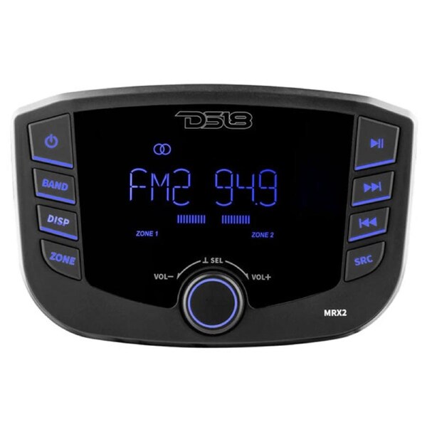 DS18 MRX2 Marine & Powersport Head Unit w 3'' LCD Screen