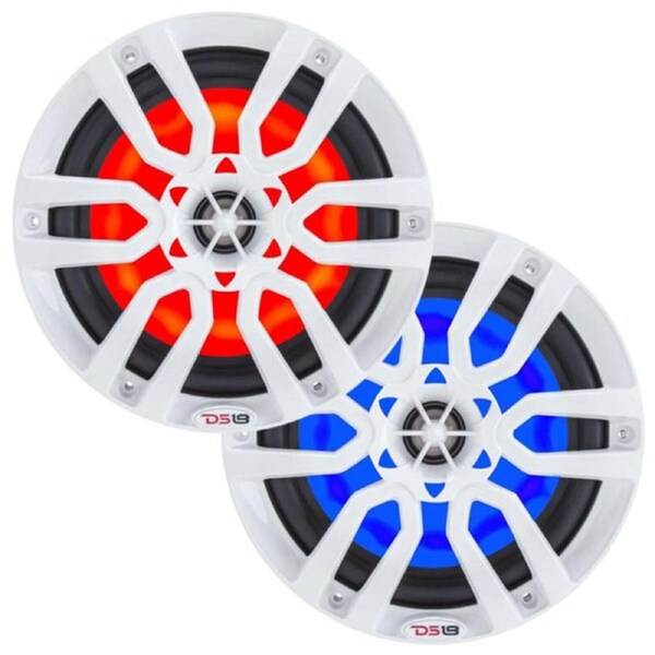 DS18 NXL 6.5" 300W RGB 2-Way Marine Speakers