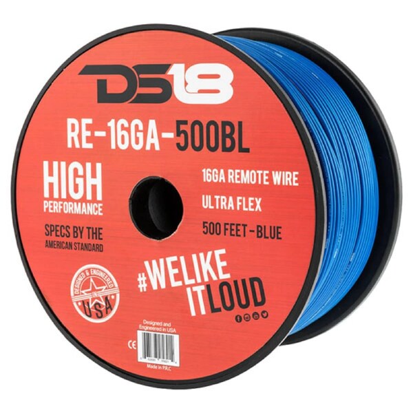 DS18 Ultra Flex Blue Primary Remote Wire - 152m