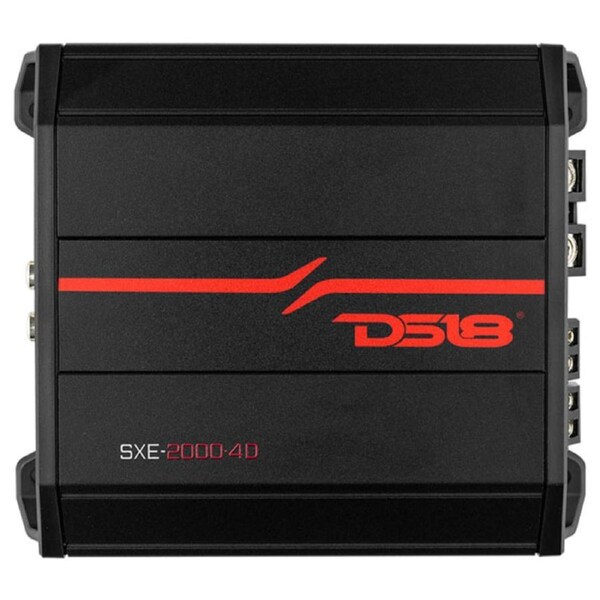 DS18 SXE-2000.4D 4-Channel 2000W Amplifier - Black