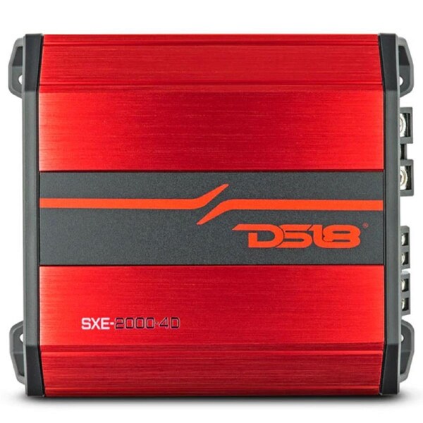 DS18 SXE-2000.4D 4-Channel 2000W Amplifier - Red