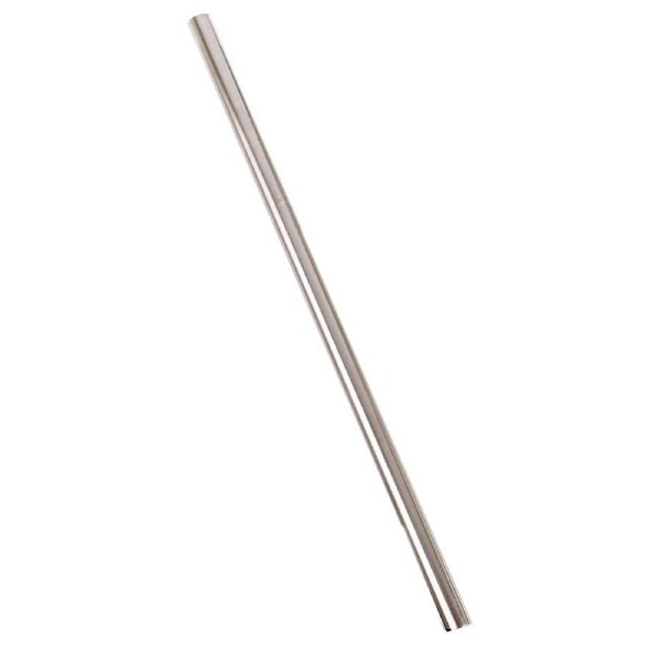 1pc Appetito SS Straight Reusable Drinking Straw Smoothie/Juice Silver
