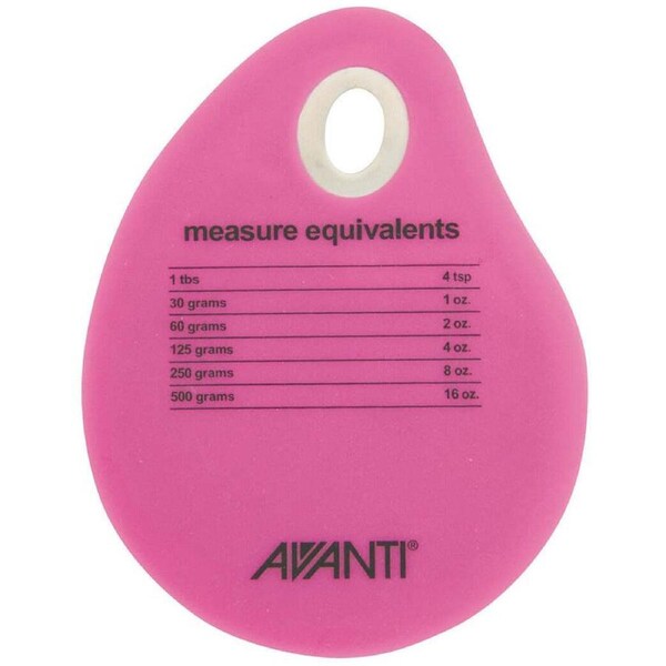 Avanti Silicone Bowl Scraper Kitchen Icing/Fondant Pastry Scraping Tool Pink
