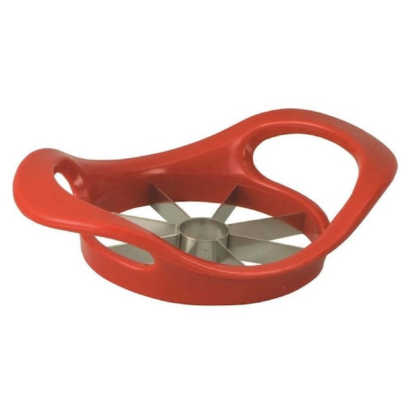 Avanti Plastic/Stainless Steel Apple Wedger Kitchen Fruit Cutting Utensil Red