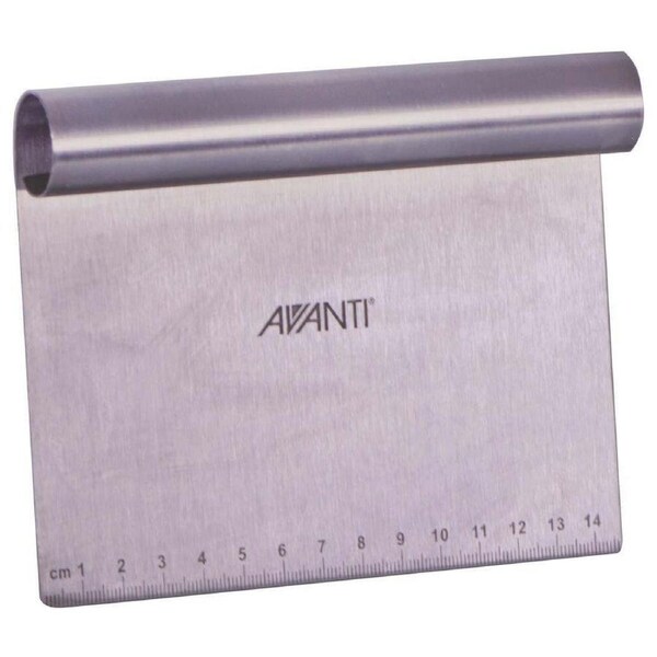 Avanti 15cm Stainless Steel Dough Scraper/Cutter Kitchen Baking Utensil Silver