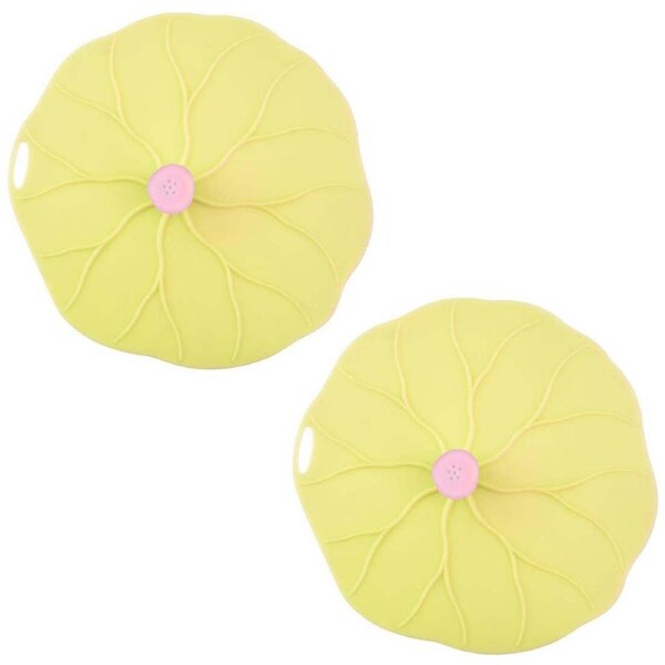 2pc Avanti Silicone Lid Cover Splatter Guard Kitchen Pot/Casserole Cover Small