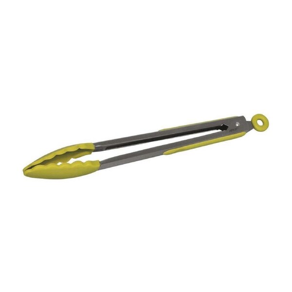 Avanti 30cm Stainless Steel/Silicone Tongs Cooking Utensil Serving BBQ Clip GRN
