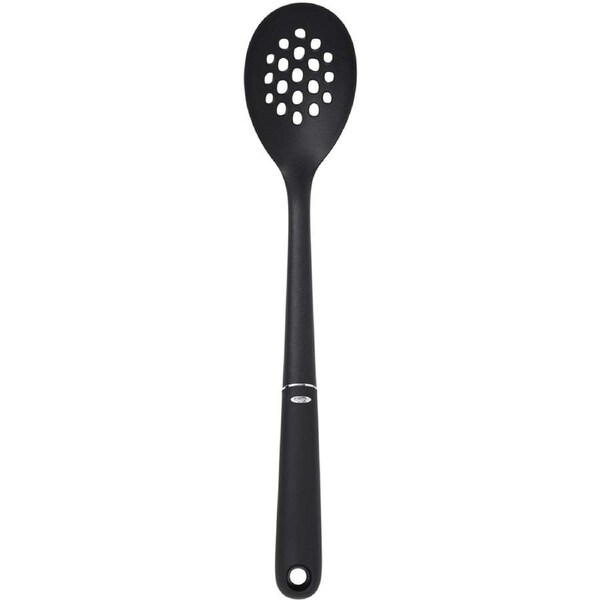Oxo Good Grips 33cm Nylon Slotted Spoon Kitchen Cooking/Stirring Utensil Black