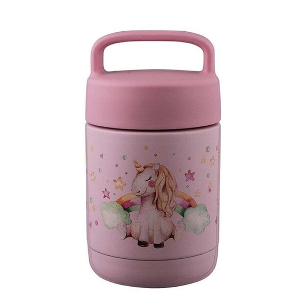 Avanti YumYum 375ml Stainless Steel Vacuum Insulated Food Jar Unicorn Dreaming