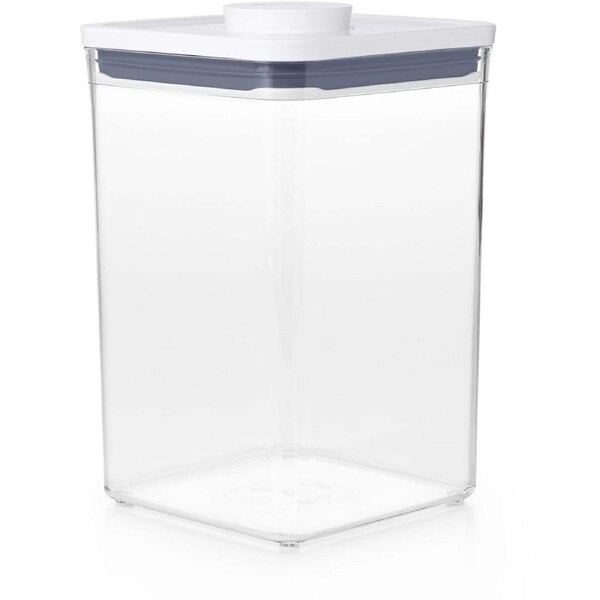 Oxo Good Grips Pop 2.0 Medium Big Square Kitchen Storage Container w/ Lid CLR
