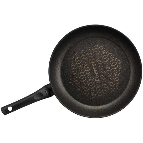 Essteele Per Salute 30cm Non-Stick Open French Skillet Round Induction/Gas Black