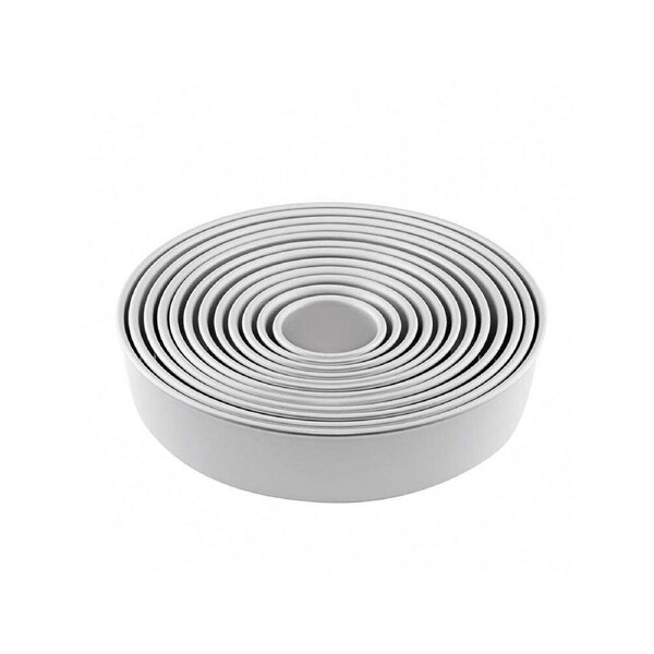 1pc Mondo Pro Round 20cm Aluminium Cake Pan Tin Oven Baking/Cooking Mould Silver
