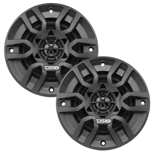 DS18 HYDRO MP4 4" 150W 2-Way Marine Speakers - Black