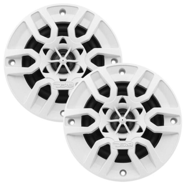 DS18 HYDRO MP4 4" 150W 2-Way Marine Speakers - White
