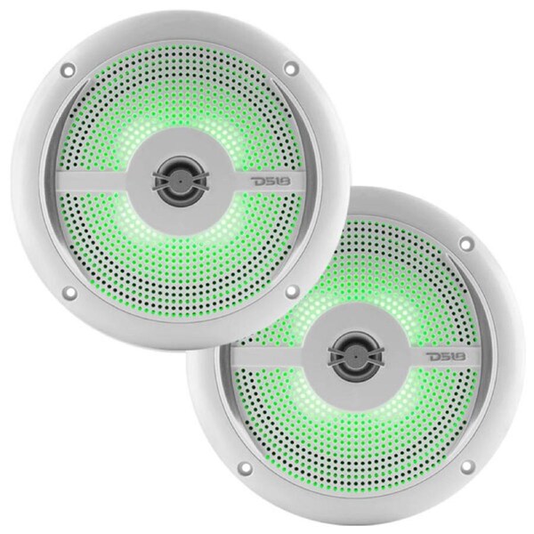 DS18 NXL-6SL 6.5" 100W 2-Way Marine Speakers - Black