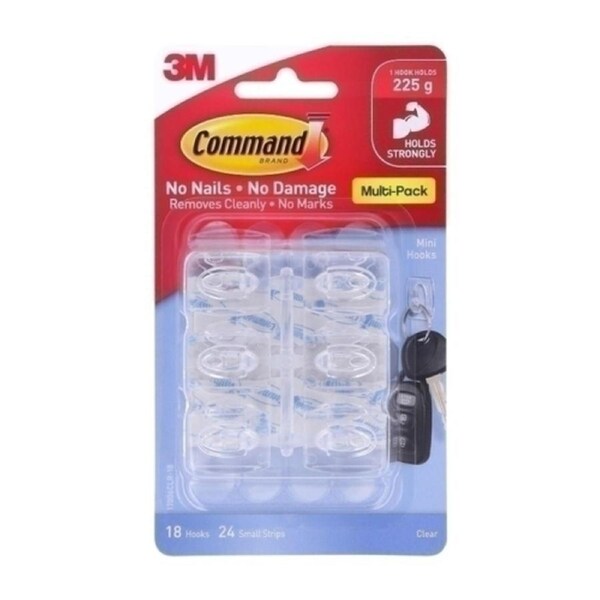 Command Hook17006CLR-VP Mini Pk18