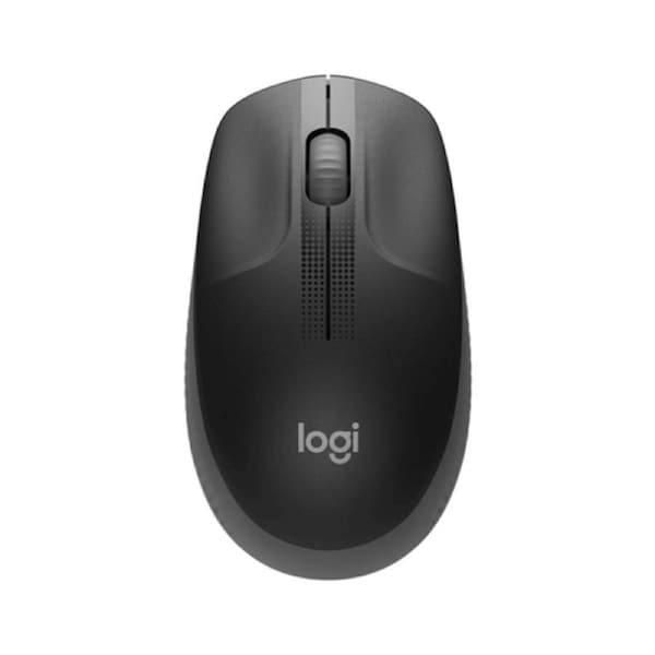 Logitech M190 Full-Size Wireless Mouse - Charcoal