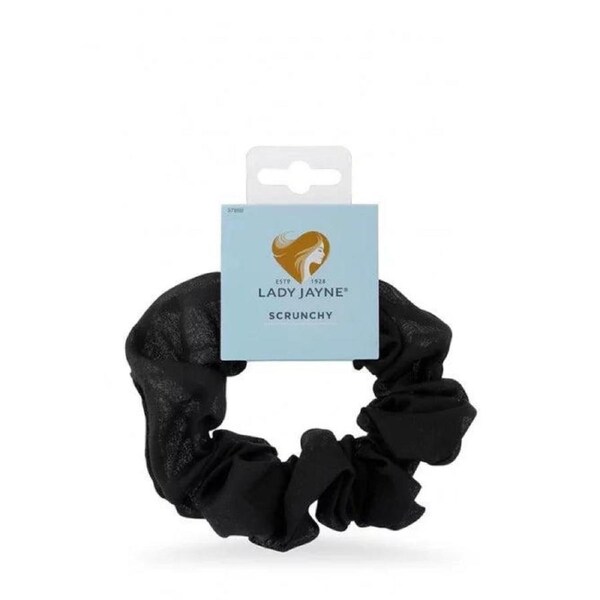 Lady Jayne Hair Scrunchy Black