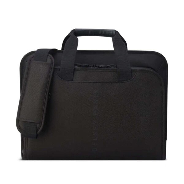Delsey Arche 14" Laptop Satchel - Black