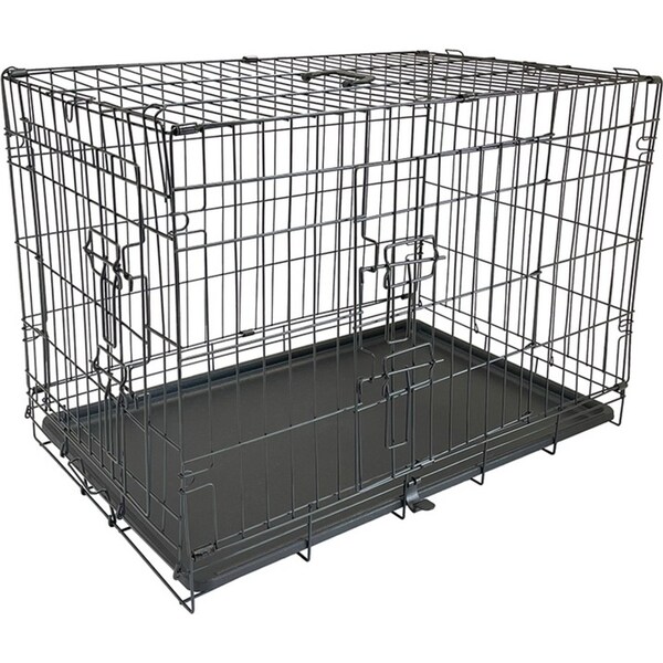 Superior Pet Essentials Foldable Dog Training Crate/Cage 36''/91x57x64cm