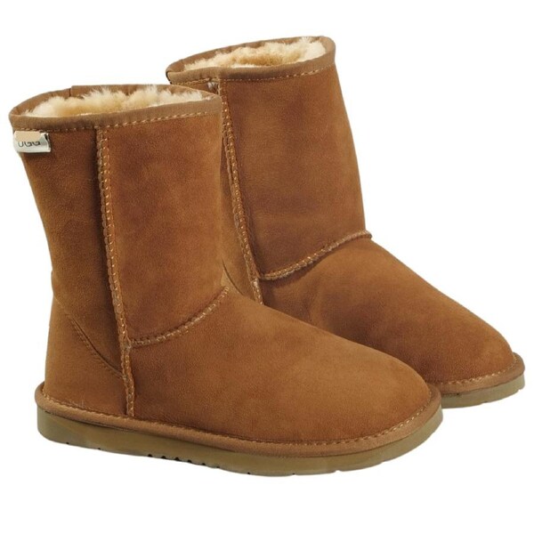 Australian Sheepskin Merino Wool UGG 3/4 Boots Moccasins Slippers Shoes Classic - Chestnut 11