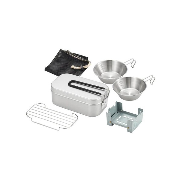 Tamahashi Catch Field Outdoor Camping 5P Set - Silver