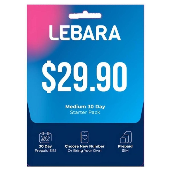 Lebara 29.90 SIM Starter Kit